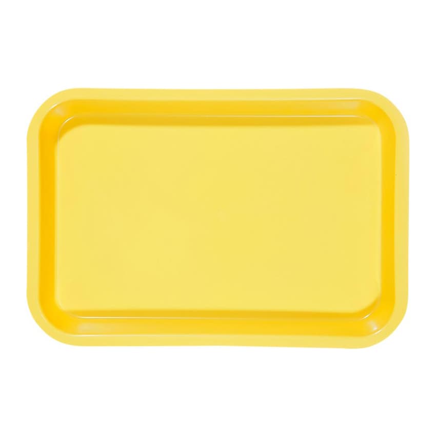 Zirc Mini Flat Set-Up Tray, Neon Yellow, 9-3/8" x 6-3/8" x 7/8", 1/Pk, 20Z101O thumbnail 7