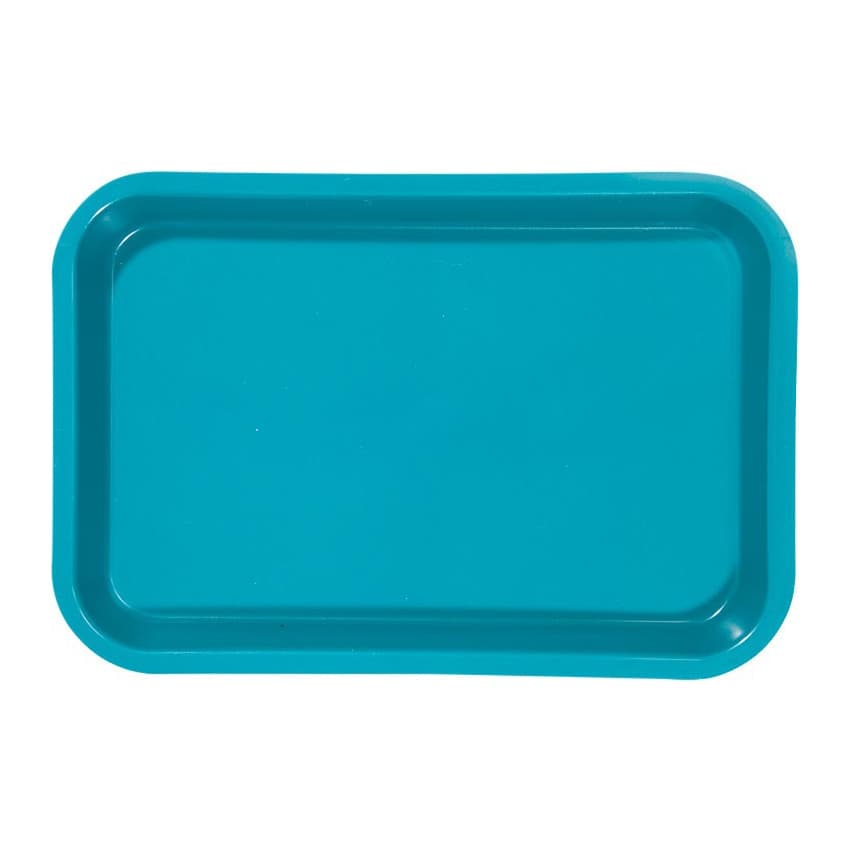 Zirc Mini Flat Setup Tray, Teal, F-Size, 9-3/8" x 6-3/8" x 7/8", 1/Pk, 20Z101-J thumbnail 6