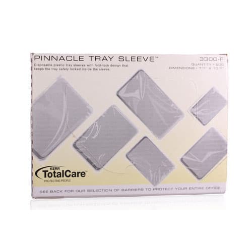 Pinnacle Tray Sleeve, Size F, 7.5" x 10.5", Clear Plastic, 500/Box, Model 3300-F thumbnail 11