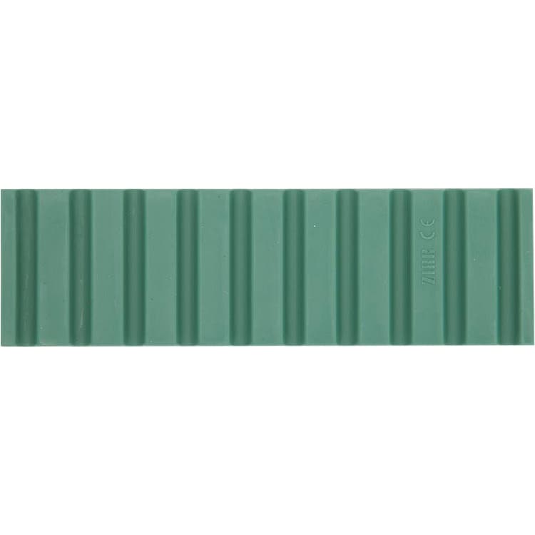 Zirc Dental Instrument Mat, Reversible, Green, 6-3/4" x 2" x 3/8", Holds 10 Hand or 4 Surgical Instruments, Autoclavable, 1/Pk, 20Z464D thumbnail 5