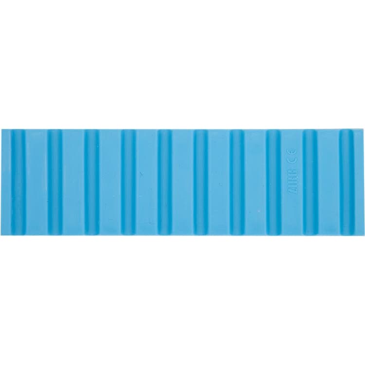 Zirc Neon Blue Instrument Mat, Reversible, Antimicrobial, Autoclavable, 6-3/4" x 2" x 3/8", 20Z464-N thumbnail 4