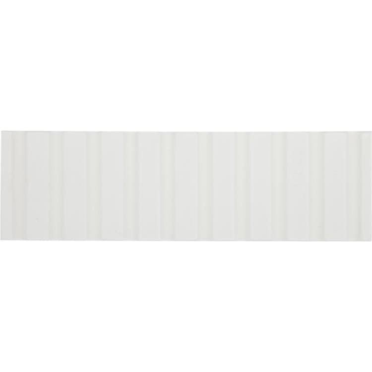 Zirc Dental Instrument Mat, Reversible, White, 6-3/4" x 2" x 3/8", Holds 10 Hand or 4 Surgical Instruments, 1/Pk, 20Z464A thumbnail 5
