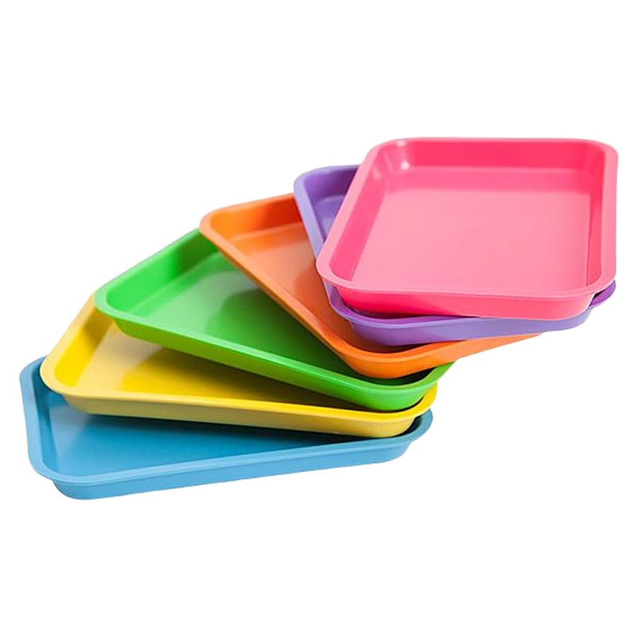 Plasdent Set-Up Flat Tray, Size B (Ritter), Blue, 13-1/2" x 9-5/8" x 7/8", 1/Pk, 300BF-2 thumbnail 8
