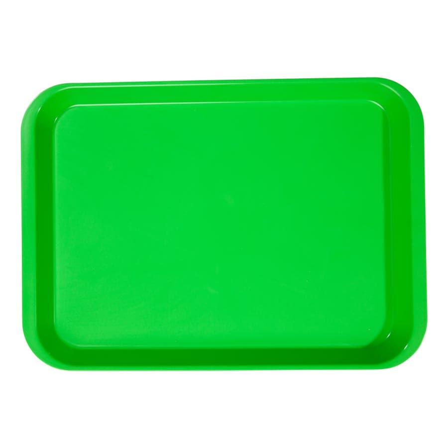 Zirc B-Lok Flat Set-Up Tray, Size B, Neon Green, 13-3/8" x 9-5/8" x 7/8", 1/Pk, 20Z401P thumbnail 8
