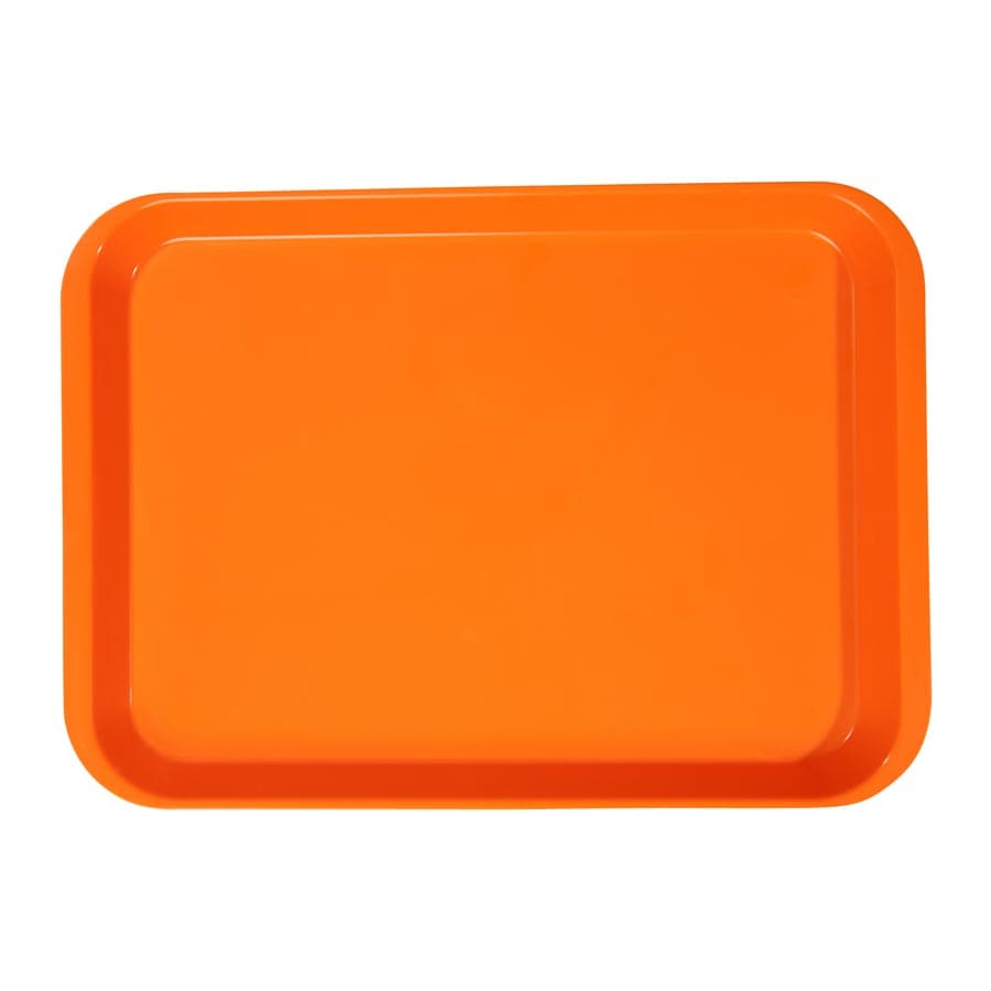 Zirc B-Lok Flat Set-Up Tray, Size B, Neon Orange, 13-3/8" x 9-5/8" x 7/8", 1/Pk, 20Z401Q thumbnail 6