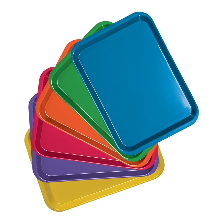 Zirc B-Lok Flat Set-Up Tray, Size B, Neon Purple, 13-3/8" x 9-5/8" x 7/8", 1/Pk, 20Z401R thumbnail 6