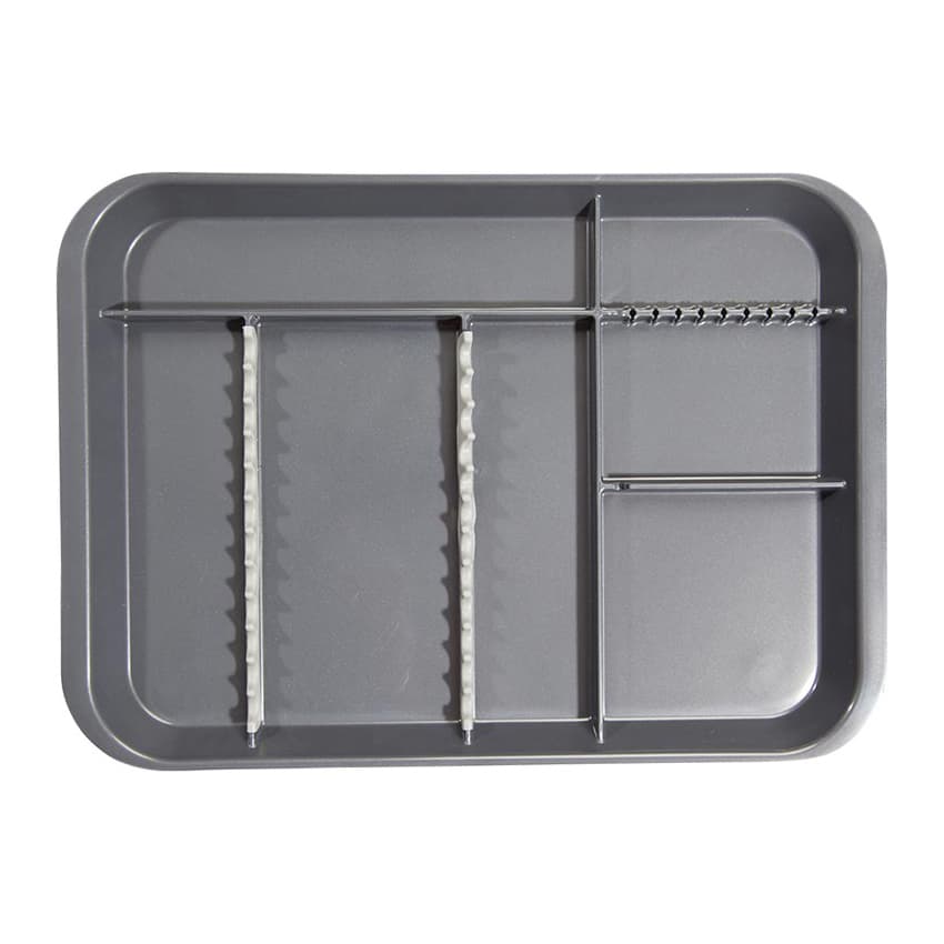Zirc B-Lok Divided Setup Tray, Gray, Size B, 13-3/8" x 9-5/8" x 7/8", 1/Pk, 20Z451I thumbnail 5