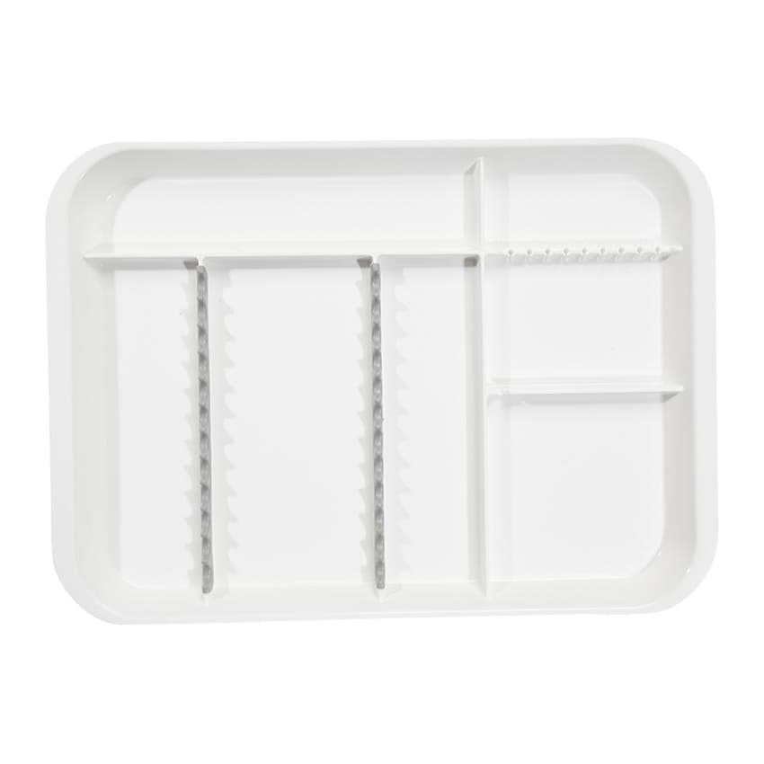 Zirc B-Lok Divided Setup Tray, White, Size B, 13-3/8" x 9-5/8" x 7/8", 1/Pk, 20Z451A thumbnail 6