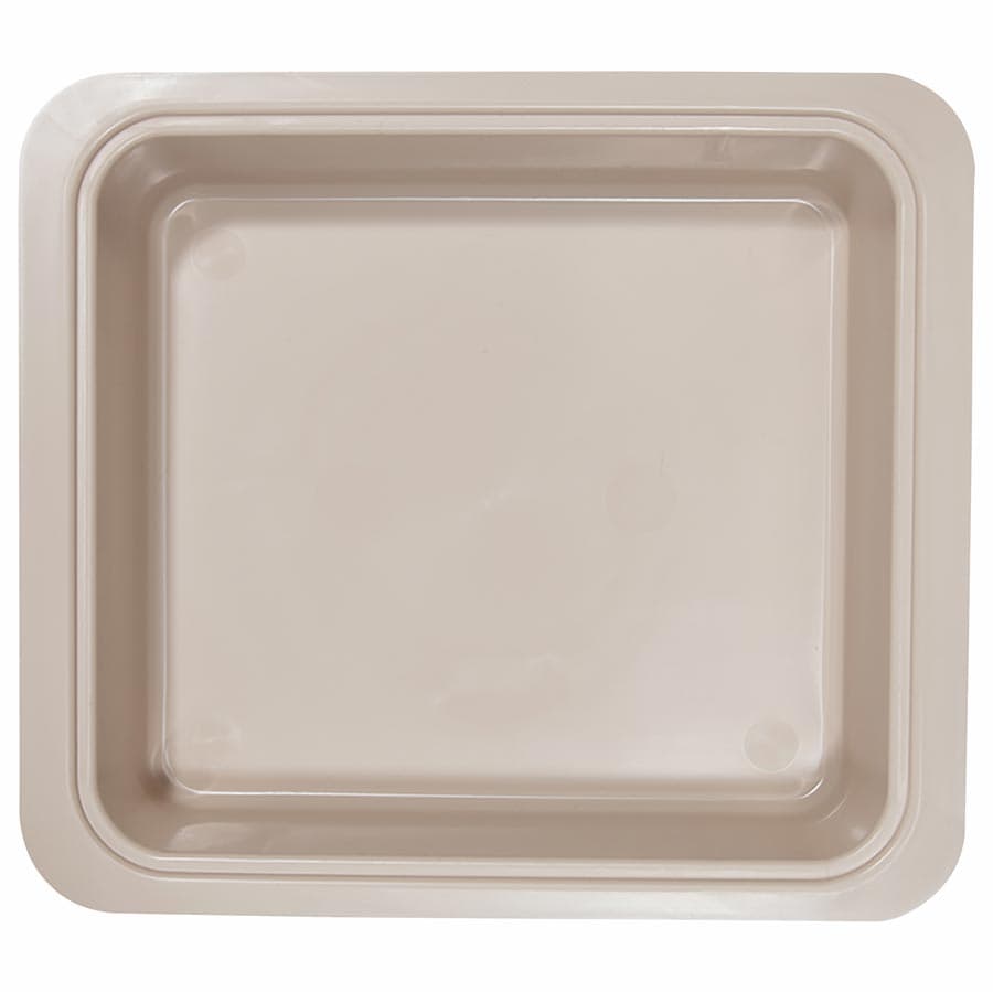 Zirc Procedure Tub, Beige, 12-1/4"L x 10-7/8"W x 2-3/4"H, 1 Each, 20Z463G thumbnail 5