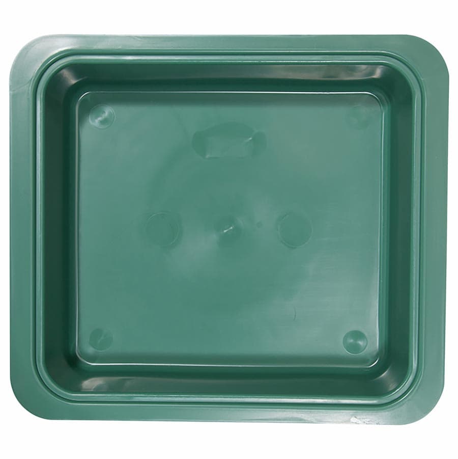 Zirc Procedure Tub, Green, 12-1/4"L x 10-7/8"W x 2-3/4"H, 1/Pk, 20Z463D thumbnail 7