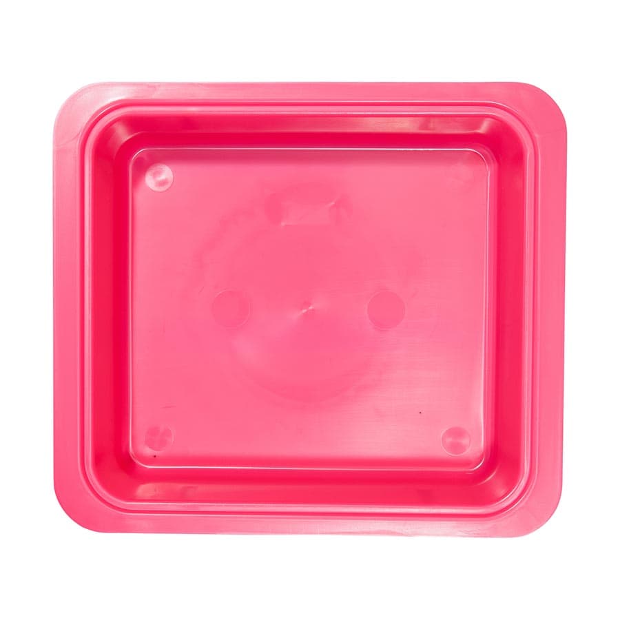 Zirc Procedure Tub Only, Neon Pink, 12-1/4"L x 10-7/8"W x 2-3/4"H, 1/Pk, 20Z463S thumbnail 5
