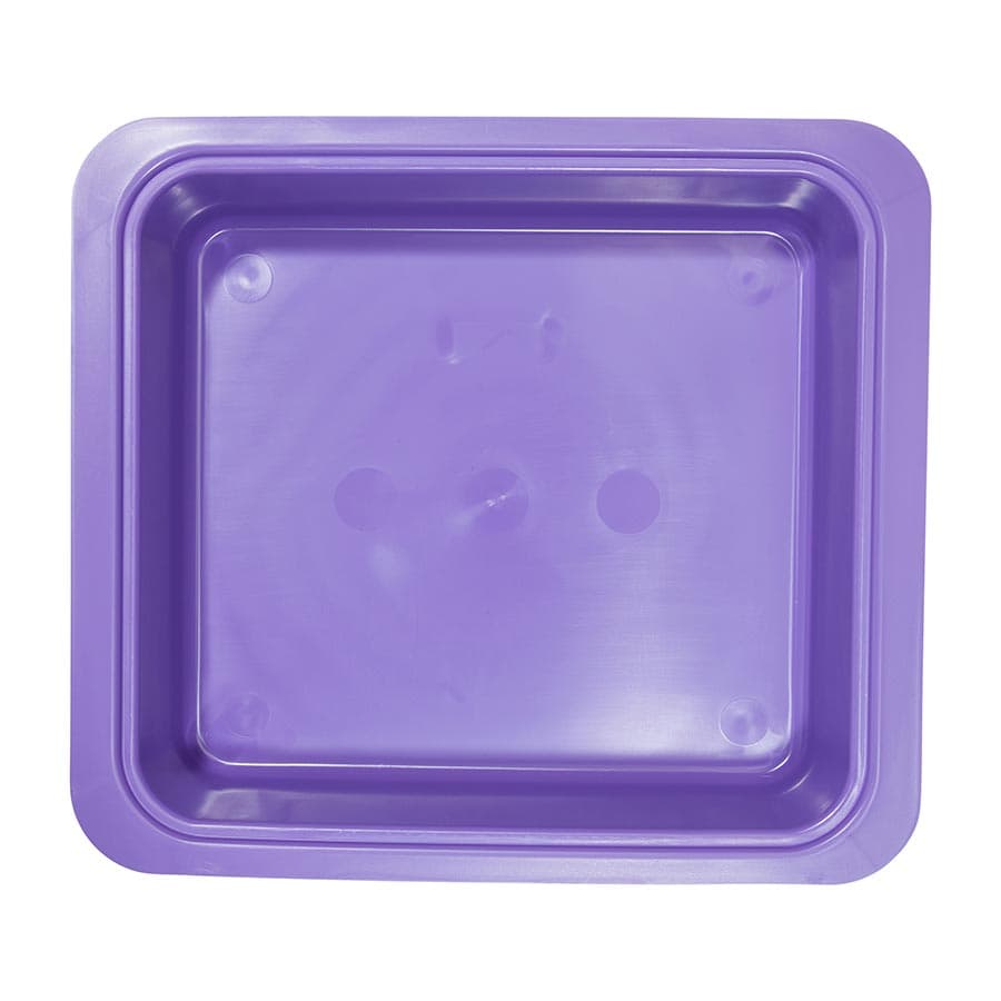 Zirc Procedure Tub Only, Neon Purple, 12-1/4" x 10-7/8" x 2-3/4", 1/Pk, 20Z463R thumbnail 5