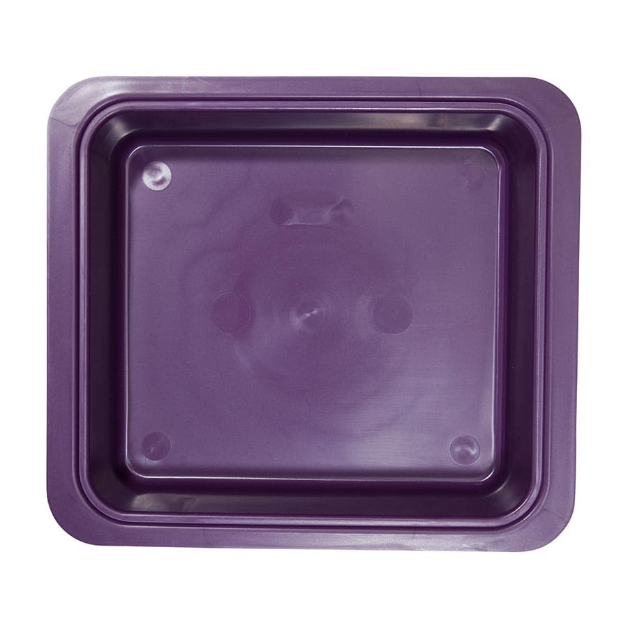 Zirc Procedure Tub, Plum, 12-1/4" x 10-7/8" x 2-3/4", 1/Pk, 20Z463E thumbnail 5