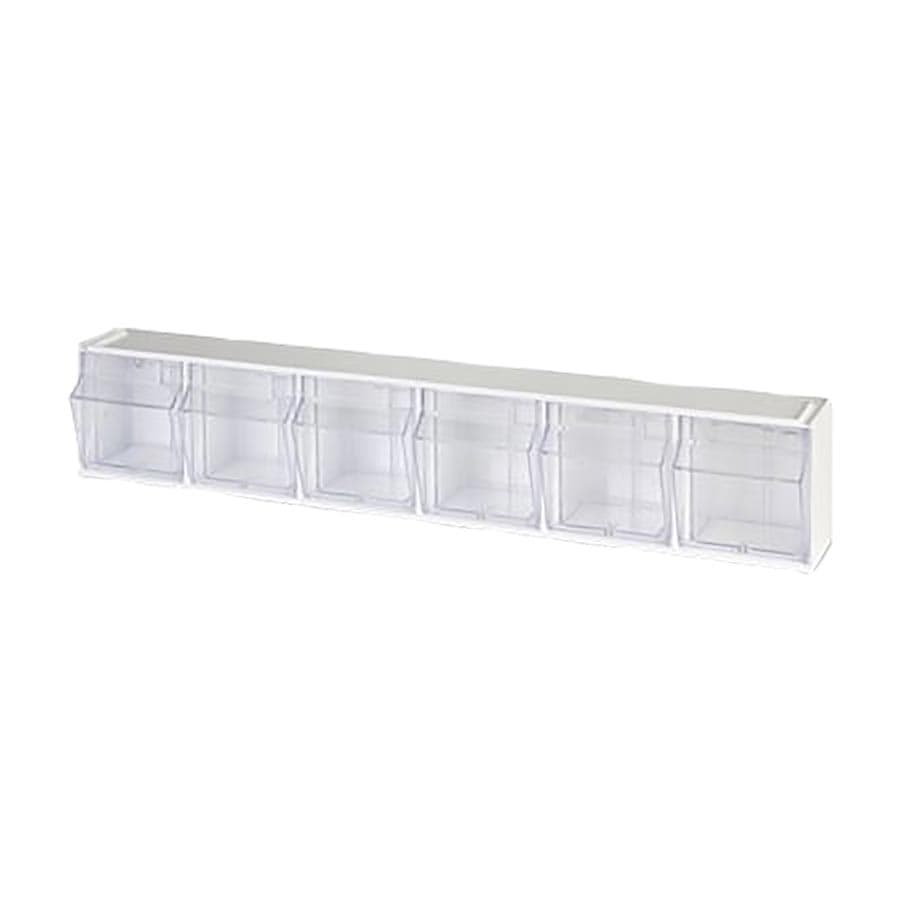 Deflect-O Tilt Bin Interlocking Multi-Bins, 6 Bins, 1/Each, 7125205 - Tilt Bin Interlocking Multi-Bins 6 Bins 1/Each 7125205 - Image 1