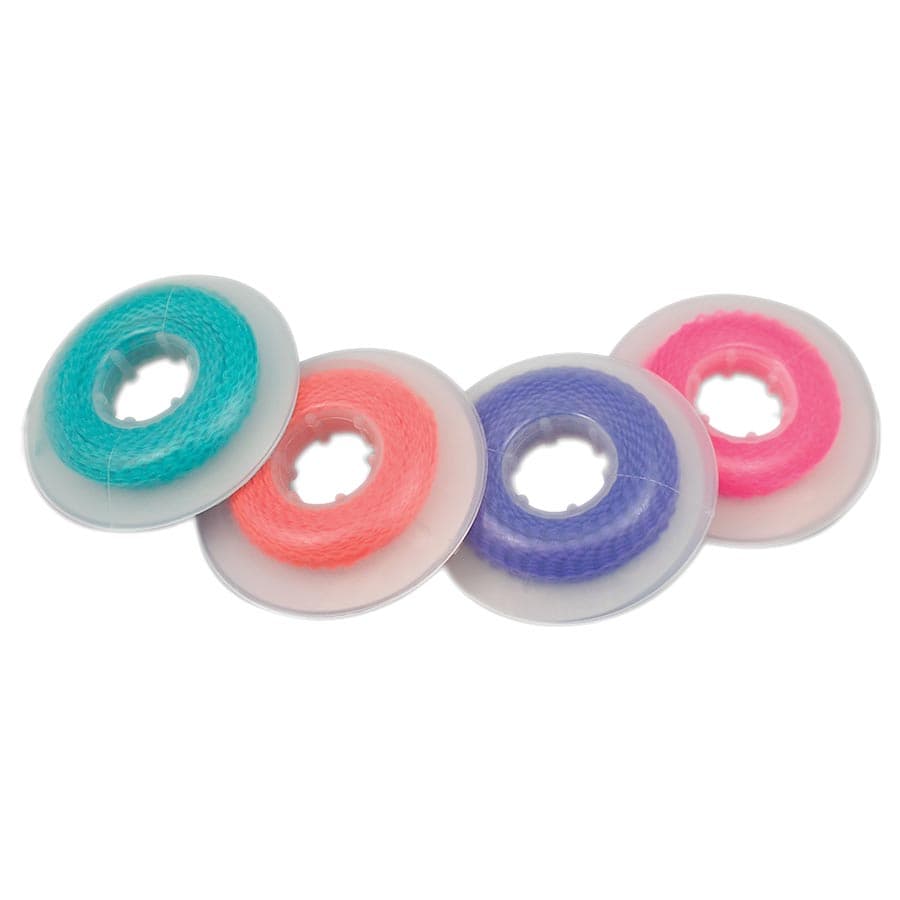 Ortho Power Chain Spool, Closed, White, 15 feet, 430-111 - Ortho - Power Chain Spool - Image 1