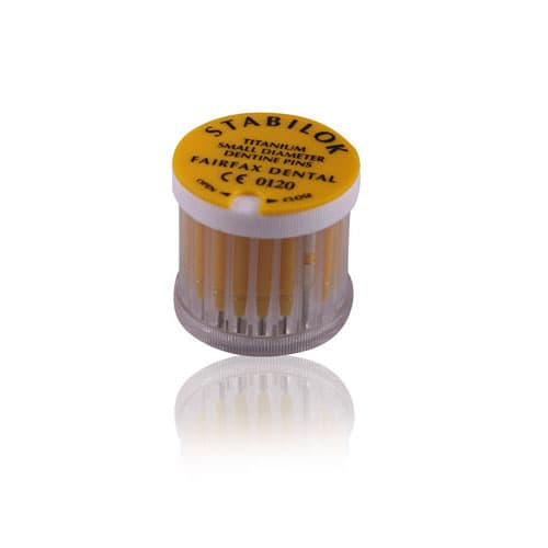 Stabilok Titanium Dentin Pins, Standard Kit, .021" (0.60mm), Yellow, 20 Pins with Drill, SY thumbnail 6