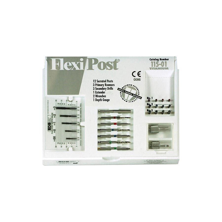 EDS Flexi-Post Assorted Titanium Intro Kit (Sizes 1, 2, 3), 115-01 thumbnail 2
