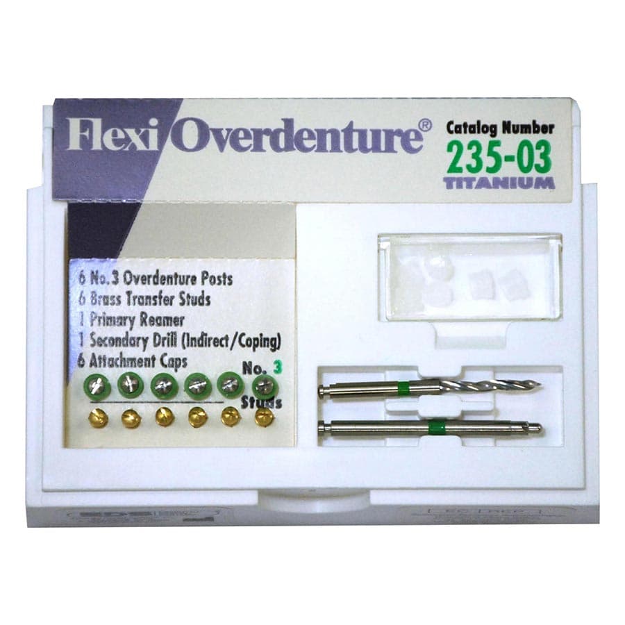 EDS Flexi-Post Overdenture Titanium Refill, Size 3, 235-03 thumbnail 2