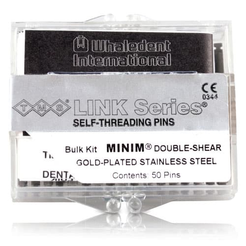 TMS Link Minim Double Shear Pins, Gold-Plated Stainless Steel, 0.021" (0.525 mm), Silver, Bulk Kit of 50, L-532 thumbnail 12