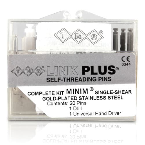 TMS Link Plus Regular Single Shear Complete Kit, Gold-Plated Stainless Steel, 0.027" (0.675 mm), 20 Pins, L-741 thumbnail 7