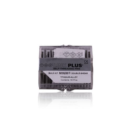 TMS Link Plus Self-Threading Pins, Titanium Alloy, Double-Shear, Minim, 0.021" (0.525 mm), Silver, Bulk Kit of 50, L-842 thumbnail 8