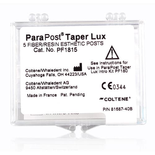 ParaPost Taper Lux Translucent Fiber Post Refill, Size 5.5 (1.40 mm), Purple, 5/Pack, PF18155 thumbnail 11