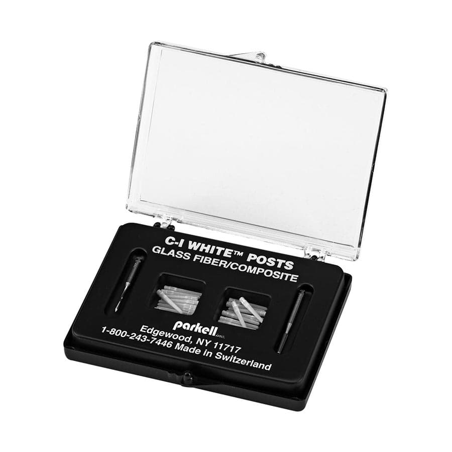 C-I White Glass Fiber Post Starter Kit, Fine, 20 Posts + 2 Drills (B & C), S090 thumbnail 3