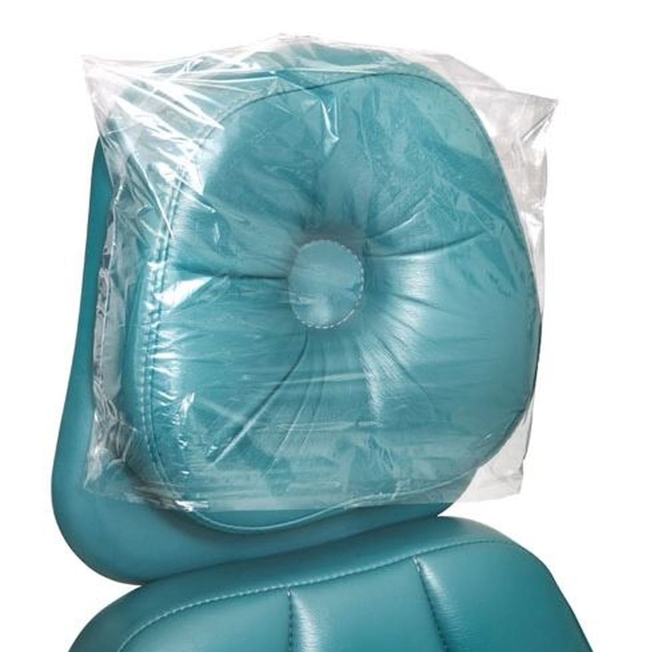 Brixton Disposable Plastic Headrest Covers, Regular, Clear, 10" x 11.25", 250/Box, 501R thumbnail 10