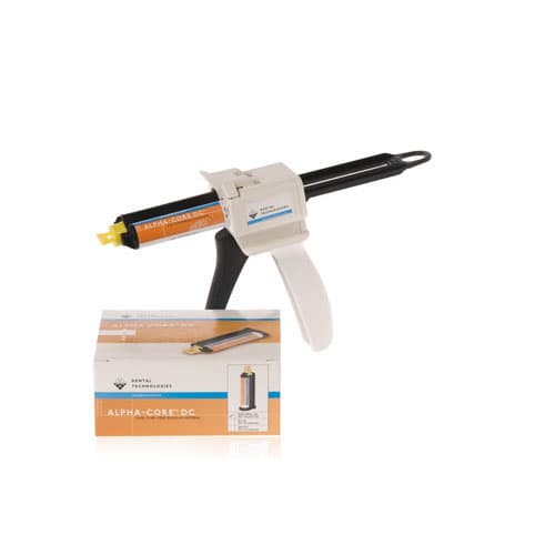 Alpha-Core DC Core Build-up Composite, BLUE Shade, Automix Cartridge Kit, 50g, 122-0004-002 - Alpha-Core DC Core Build-up Composite - BLUE shade automix cartridge kit - Image 1