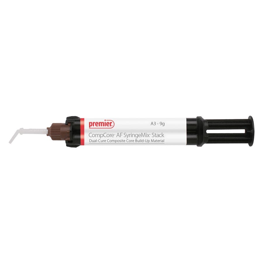 CompCore AF SyringeMix STACK Core Build-Up Material, Dual-Cure, Intro Kit, 9 g, A3, 2/Pk, 3001513 thumbnail 14