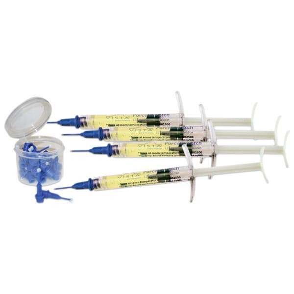 Vista Apex Porcelain Etch Etching Gel, 9.5% Hydrofluoric Acid, Syringe Refill Kit, 1.2 mL, High Viscosity, Light Yellow, 4/Pk, 502510 thumbnail 8
