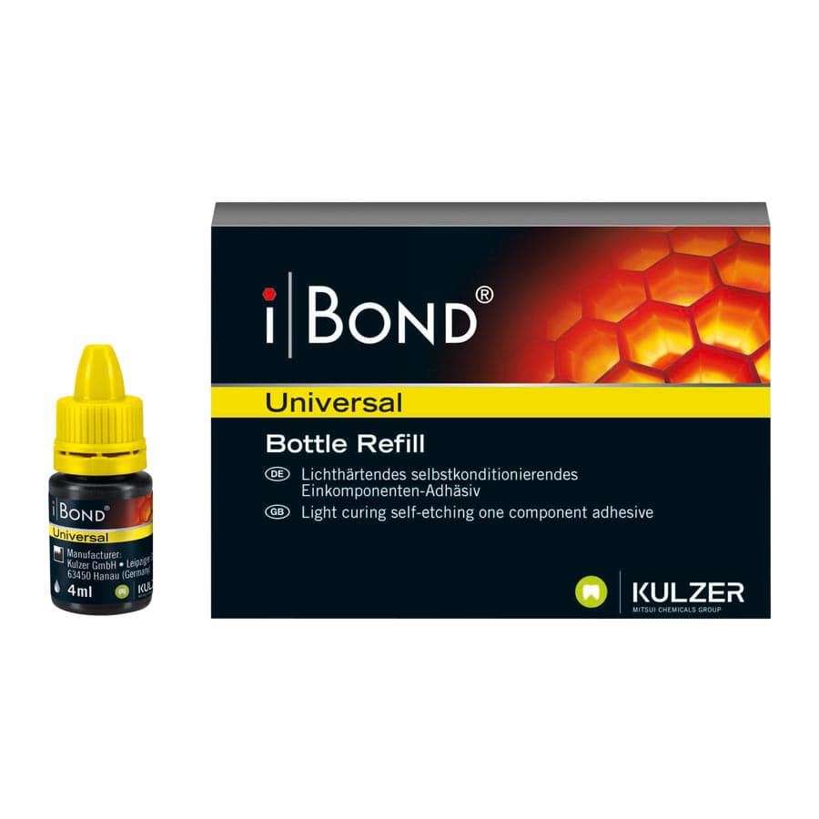 Kulzer iBOND Universal Light-Cure Universal Bonding Agent, Bottle Refill, 4 mL, 66061411 thumbnail 19