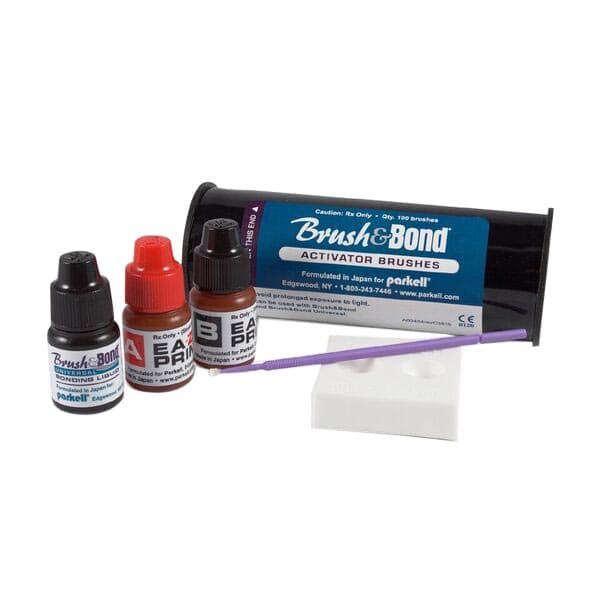 Parkell Brush & Bond Self-Etching Composite Bonding Agent Kit with Mini/Endo Brushes, 3 mL thumbnail 11