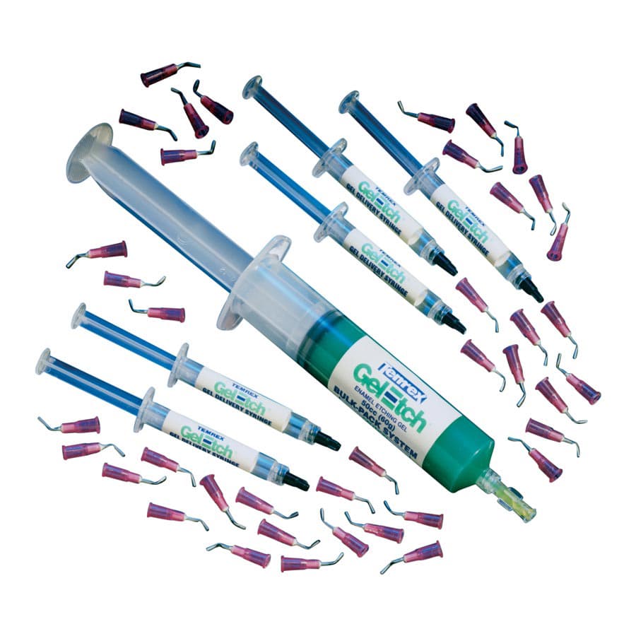 Temrex Gel-Etch 35% Phosphoric Acid Etching Gel, Bulk Syringe Refill, 50 ml, Green, 1 Syringe, 6580 thumbnail 8