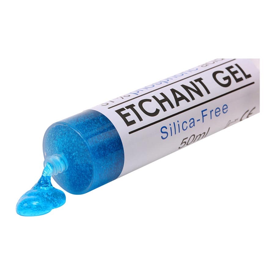 Prime Dental Etch Gel Blue Syringe 14gm with 5 Tips, PI-8030 - Prime Dental - Etch Gel Blue Syringe 14gm w/ 5 Tips - Image 1