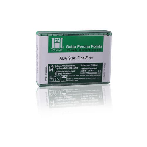 Hygenic® Gutta-Percha Points, AAE/ISO #40, Pink, 28mm, 100/Box (5 Vials of 20), H-01474 thumbnail 9