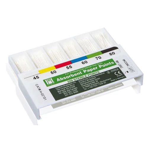Hygenic Ster-I-Cell Absorbent Paper Points, Medium, Conventional .02 Taper, 180/Box, H03204 thumbnail 13