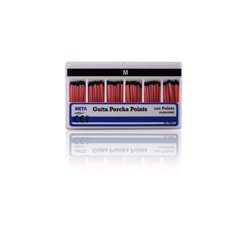 Meta Spill Proof Accessory Gutta Percha Points, Medium, 120/Box - Meta - Spill Proof Accessory Gutta Percha Points - Image 1