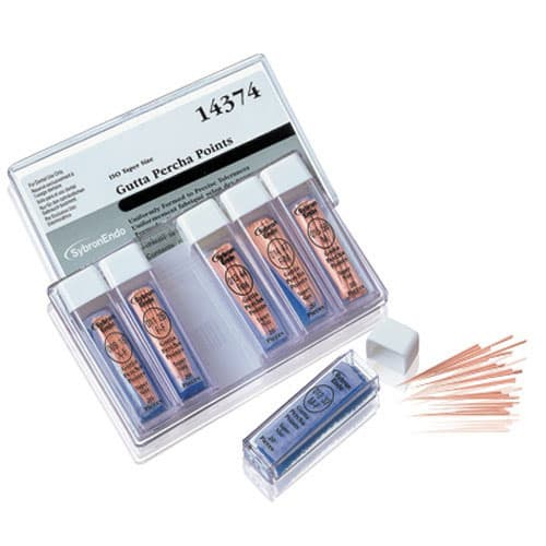 Kerr Tapered Gutta Percha Points, Medium (M), 100/Box, #12645 thumbnail 5