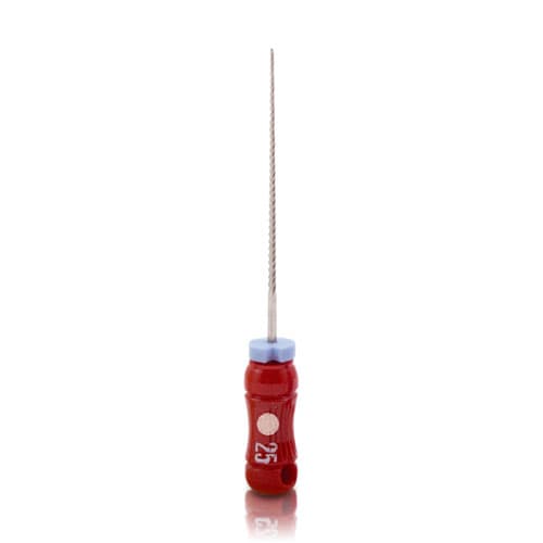 Kerr (SybronEndo) Hedstrom Files, Stainless Steel, 21 mm, Size #25, Red, 6/Pk, 12772 thumbnail 11