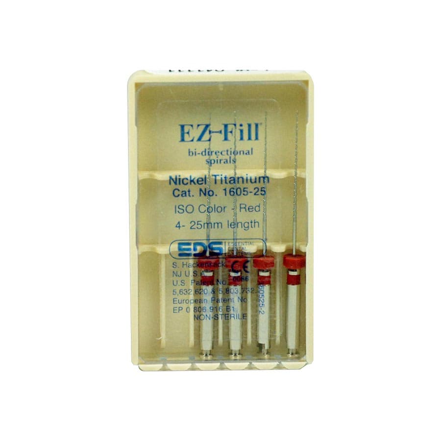 EZ-Fill Bi-Directional Nickel Titanium Spirals, 25mm, 4/Pack, Refill Kit, 1605-25 thumbnail 2