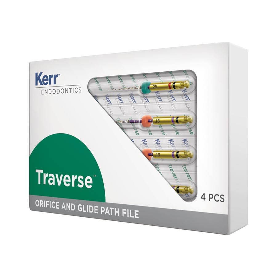 Kerr Traverse Rotary Glide Path File, .06 Taper, #18 Tip, 25 mm, 4/Pk, 818-2182 thumbnail 10