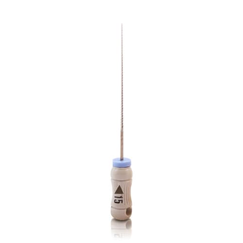Kerr Endodontics Triple-Flex Stainless Steel Endodontic Files, Size #15, 25 mm, White, 6/Pack, 25945 thumbnail 6