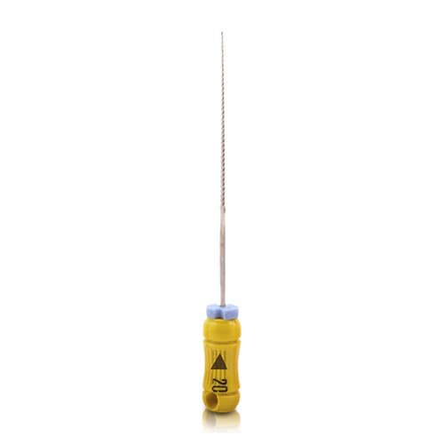 Kerr Triple-Flex Stainless Steel Endodontic Hand Files, Size #20 (Yellow), 30mm Length, 0.02 Taper, 6/Box, 25962 thumbnail 6
