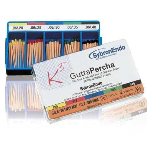K3/K3XF Gutta-Percha Points, 0.04 Taper, Size #20, Yellow, 50/Pk, 825-0420 thumbnail 15