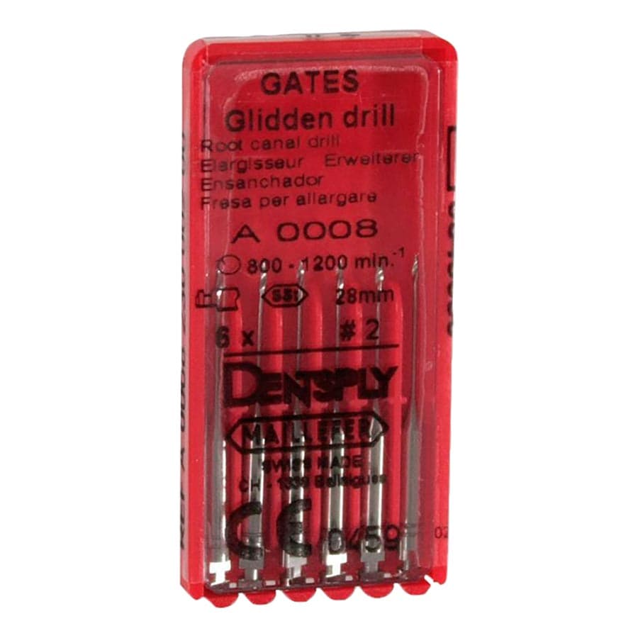 Dentsply Maillefer Gates Glidden Drills, #3 (White), 32mm, Pack of 6, Ref 671502 thumbnail 4