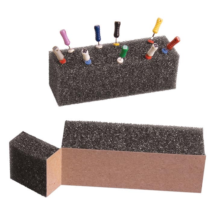 Practicon Endo-Cushion Disposable Endodontic Storage Cushion, Dense Grey, 3"L, 50/Bag, 7022910 thumbnail 3