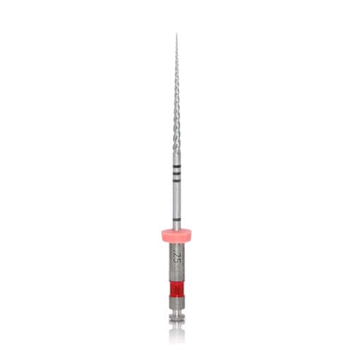 K3XF NiTi Rotary Files, .06 Taper, #25, 30 mm, Red, 6/Pk, 823-6250 thumbnail 6