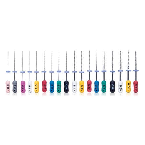 Premier K-Files, Stainless Steel, 21 mm, Size #06, Pink, 6/Pk, 9053200 thumbnail 12