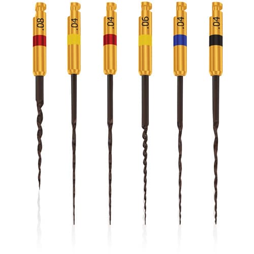 Coltene HyFlex CM Controlled Memory NiTi Endodontic Files, Assorted Small, 25mm, Sterile, 6/Pack, SBH825SML thumbnail 4